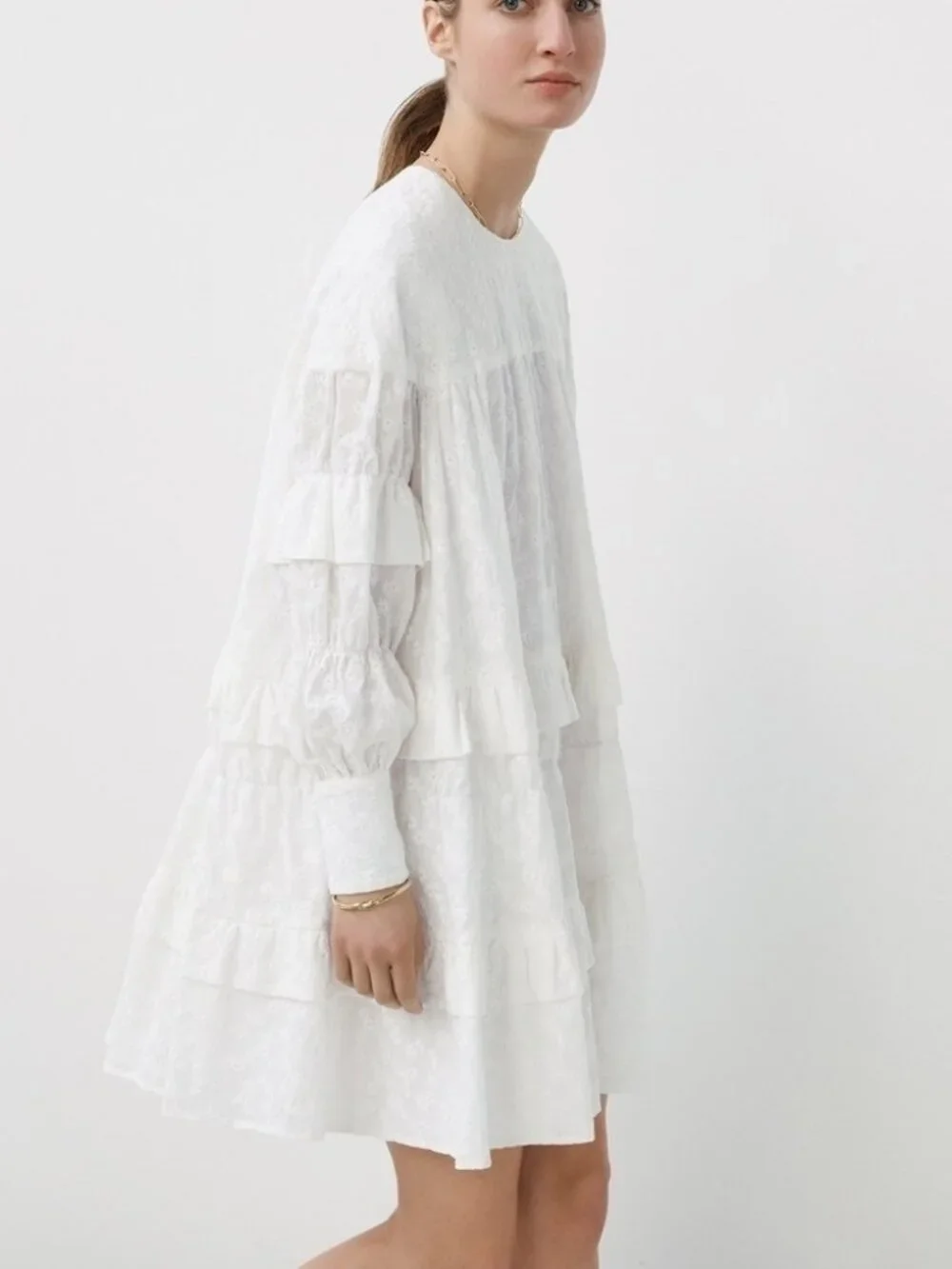 &Daughter Freda Tiered Dress - Picture 7 of 12